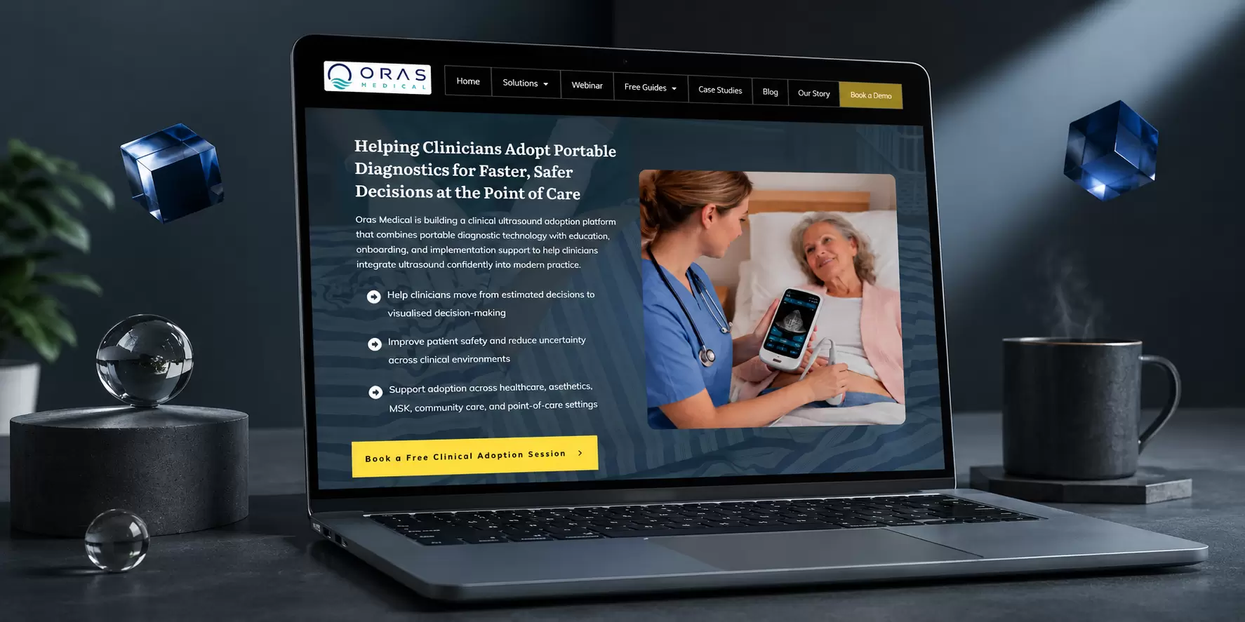 ORAS Medical — PeakSonic Bladder Scanners (UK) - Image 1