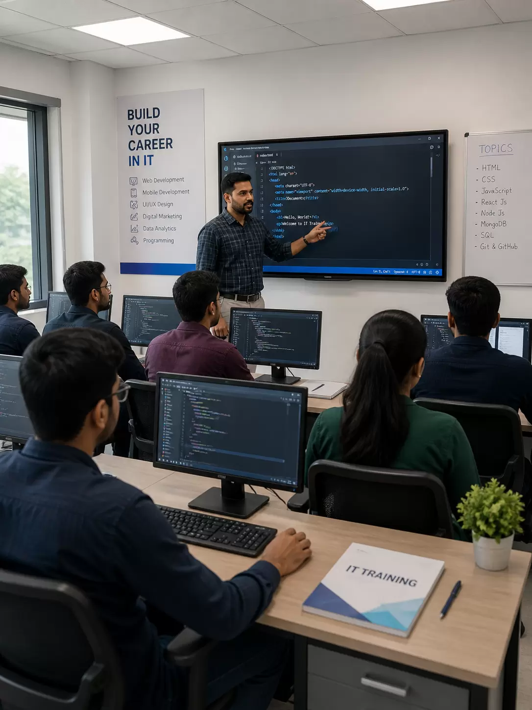 IT Training in Rajkot for students, freshers and working professionals