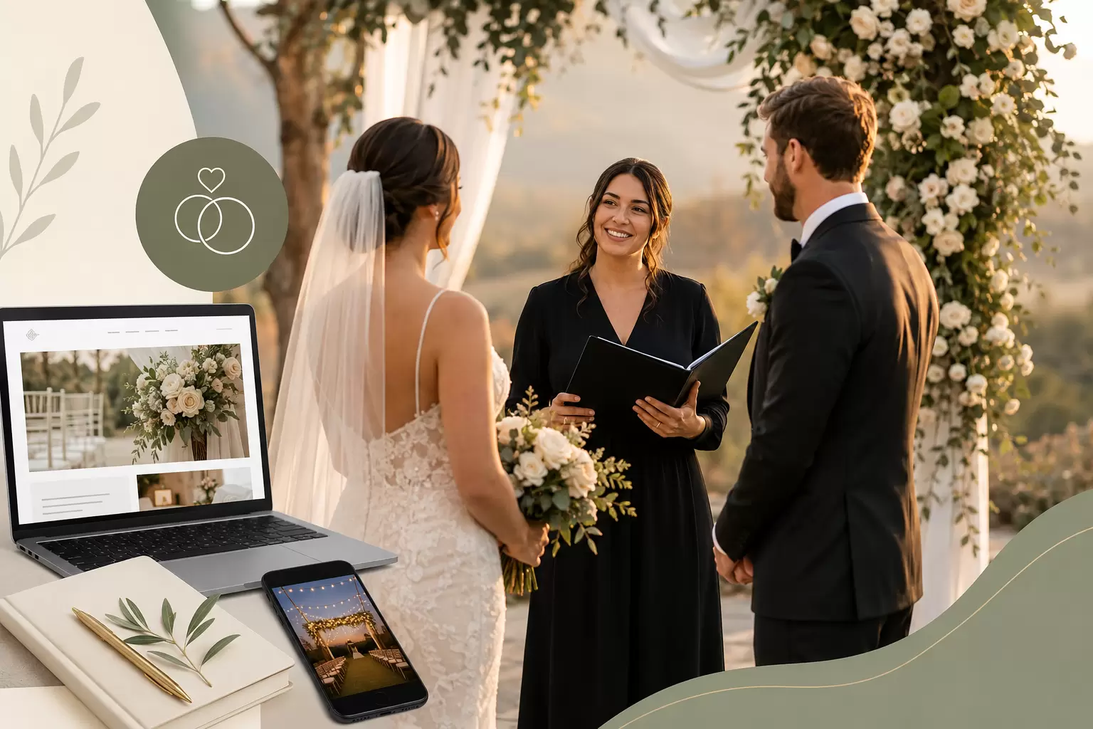 how to become a wedding officiant