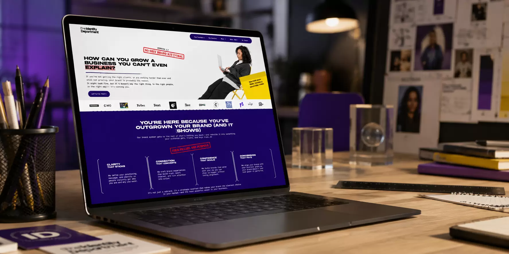 The Identity Dept - Brand Strategy Studio Website - Image 2